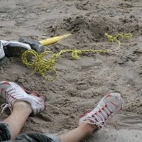 Area around the body of Sergio Adrian Hernandez Huereca, murder victim of US Border Patrol Agent Jesus Mara Jr.