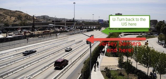 I-5 at Mexican border