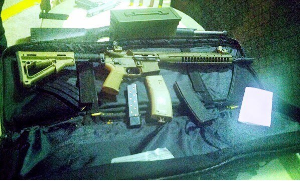 Andrew Tahmooressi weapons cache